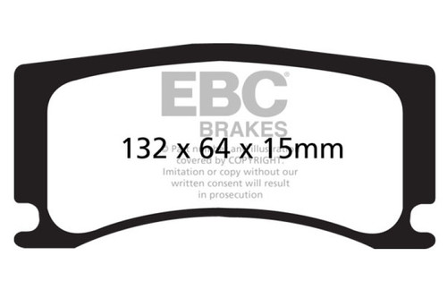 EBC 08-09 Jaguar XKR 4.2L Supercharged (Portfolio) Bluestuff Rear Brake Pads - DP52112NDX