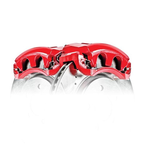 Power Stop 14-19 Infiniti Q50 Front Red Calipers - Pair - S7146 User 1