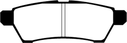 EBC 05+ Nissan Frontier 2.5 2WD Greenstuff Rear Brake Pads - DP61746 EBC 05+ Nissan Frontier 2.5 2WD Greenstuff Rear Brake Pads - DP61746