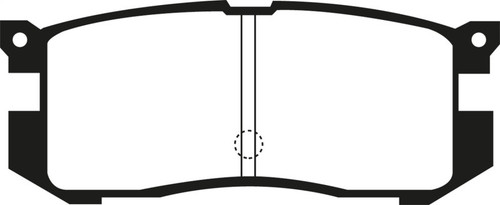 EBC 89-92 Ford Probe 2.2 Ultimax Rear Brake Pads - UD400