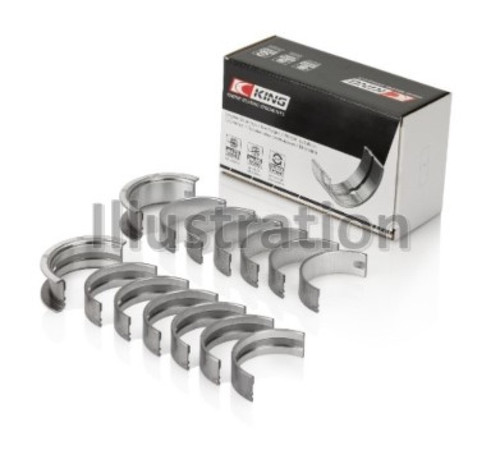 King BMW M20B20-23-25-27 / M50B25 / M52B20-25-28 (Size 0.75) Main Bearing Set - MB798AM0.75 Photo - Primary