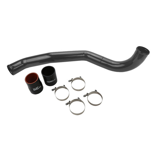 Wehrli 17-19 Chevrolet 6.6L L5P Duramax Driver Side 3in Intercooler Pipe - Candy Blue - WCF100708-CB User 1