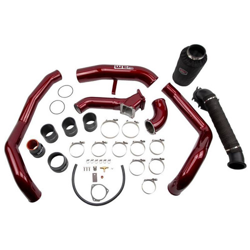 Wehrli 01-04 Chevrolet 6.6L LB7 Duramax High Flow Intake Bundle Kit - Bengal Red - WCF100712-BR User 1