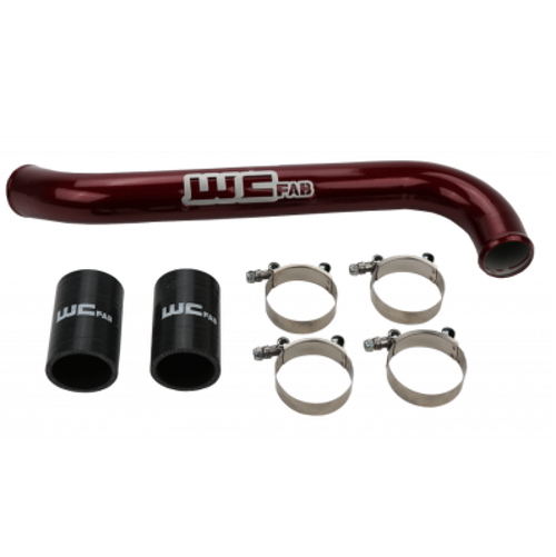 Wehrli 17-19 Chevrolet 6.6L L5P Duramax Upper Coolant Pipe - Sparkle Granny Smith - WCF100742-SGS User 1