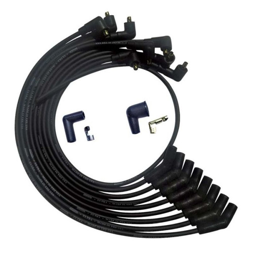 Moroso SB Ford 260289302 135 Deg Plug End Non-HEI Unsleeved Ultra Spark Plug Wire Set - Black - 51071 User 1