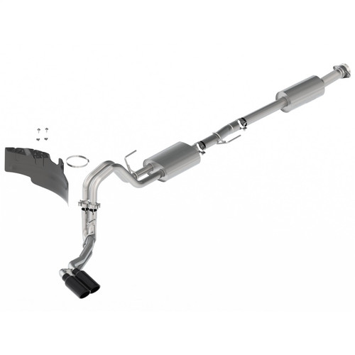 Ford Racing 21-22 F-150 2.7L/3.5L/5.0L Side Exit Sport Exhaust - Black Tips - M-5200-FSBS Photo - Primary