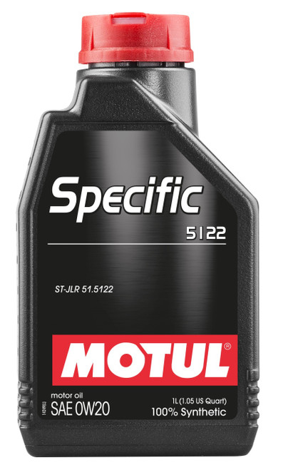 Motul 1L OEM Synthetic Engine Oil ACEA A1/B1 Specific 5122 0W20 - 107304 Photo - Primary