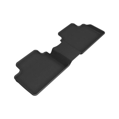 3D MAXpider 21-22 Hyundai Elantra Gas Kagu 2nd Row Floormat - Black (3Pcs) - L1HY11021509 Photo - Primary