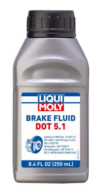 LIQUI MOLY 250mL Brake Fluid DOT 5.1 - Single - 20158-1 User 1