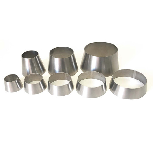 Ticon Industries 1.2mm Thickness 3in to 4in Titanium Transition Reducer Cone - 107-10276-4000 User 1