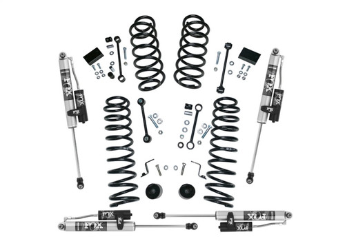 Superlift 18-22 Jeep Wrangler JLU (NO Mojave) 4WD 2.5in Dual Rate Coil Lift Kit w/Fox 2.0 Res Shocks - K183FX Photo - Primary