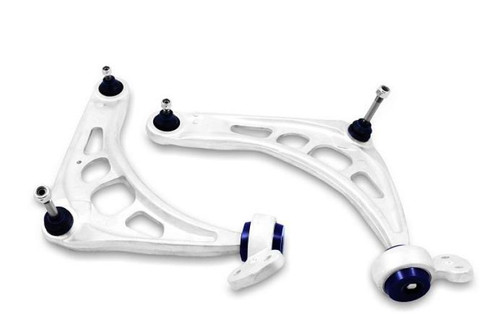 SuperPro 2000 BMW 323Ci Base Front Alloy Lower Control Arm Set (+Caster) - ALOY0046XK Photo - Primary