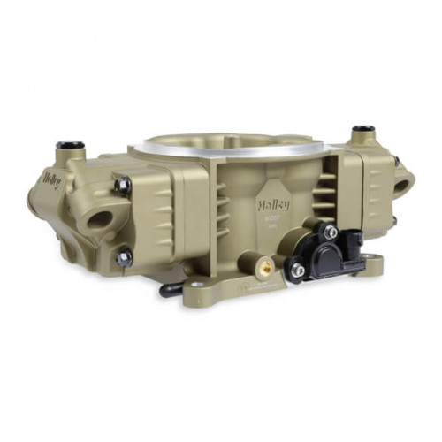 Holley EFI Terminator X Stealth 4150 Secondary Throttle Body - Gold (HOE-1534-300) Holley EFI Terminator X Stealth 4150 Secondary Throttle Body - Gold (HOE-1534-300)