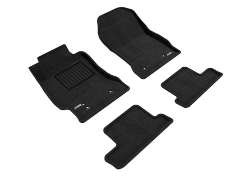 3D Maxpider 13-20 Subaru Brz Elegant 1st 2nd Row - Floor Mat Set (Black) - L1SB00704709 Photo - Primary