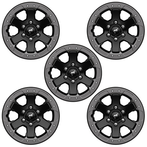 Ford Racing 21-23 Bronco 17inx8in Badlands Bead Lock Capable Wheel Kit - M-1007K-DC178B User 1