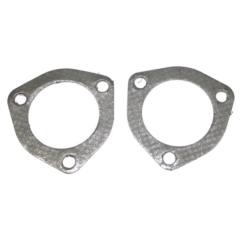 JBA Exhaust Gaskets #063-1202 - JBA Performance Exhaust 063-1202 3 bolt, 2 1/2" Collector Gaskets