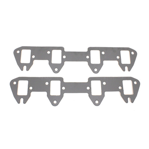 JBA Exhaust Gaskets #063-3950 - JBA Premium Header Gasket Ford Pair 390GT 12 Bolt FE Rectangle Port 063-3950