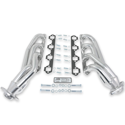 JBA Headers & Manifolds #1650SJS - JBA Mid Length Header 65-73 Mustang 260-302 SBF 1 5/8" Primary Silver Ctd 1650SJS