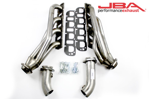JBA Headers & Manifolds #1962S - JBA Cat4Ward® Header 04-08 Durango 5.7L HEMI 1 5/8" Primary Raw 409 1962S