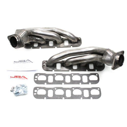 JBA Headers & Manifolds #1965S - JBA Cat4Ward® Header 05-14 Chrysler 6.1/6.4L HEMI 1 7/8" Primary Raw 409 1965S