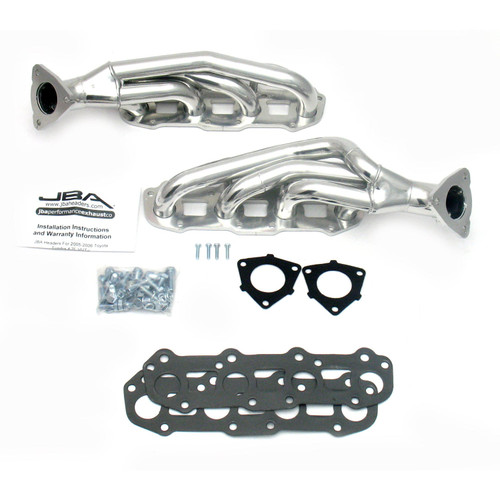 JBA Headers & Manifolds #2011SJS - JBA Cat4Ward® Header 05-07 Toyota 4.7L V8 1 1/2" Primary Silver Ctd 2011SJS