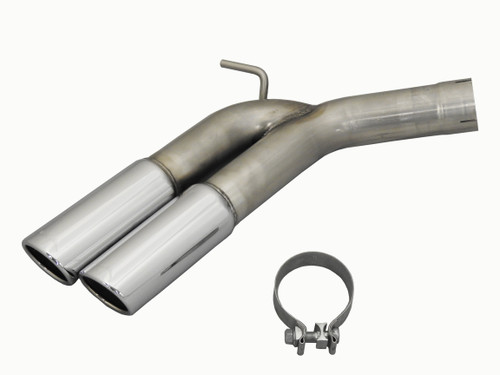 JBA Catback #30-1403T - JBA Tip Upgrade 04-22 Nissan Titan 5.6L 304SS Pass Side Dual for 40-1400/1401