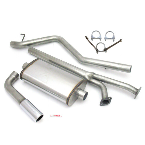 JBA Catback #40-9003 - JBA Cat-Back Exhaust 07-09 Toyota Tundra 4.7/5.7L 409SS Pass Side Single 40-9003