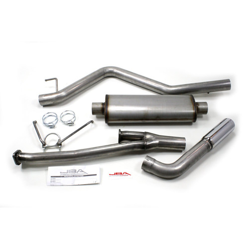 JBA Catback #40-9005 - JBA Cat-Back Exhaust 07-21 Toyota Tundra 4.6/4.7/5.7L 409SS Pass Side Single 40-9005