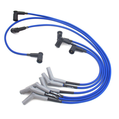JBA Ignition #W06499 - JBA Performance Exhaust W06499 Ignition Wires 02-03 3.0L Ranger Blue