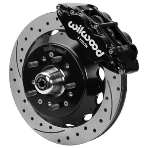 Wilwood Forged 6 Piston Superlite Caliper, GT 48 Vane Spec37 Drilled & Slotted Rotor - 12.88x1.25 - 140-17088-D User 1