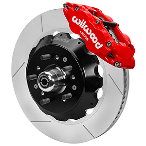 Wilwood Forged 6 Piston Red Superlite Caliper, SRP 72 Vane Vented Spec37 Slotted Rotor - 14.00x1.25 - 140-17089-R User 1