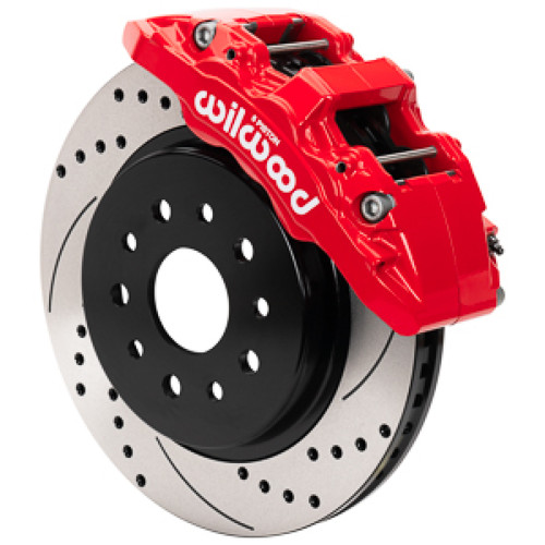 Wilwood 19-20 Jeep Wrangler (JL)/20-22 Jeep Gladiator (JT) Aero6-DM Front Brake Kit - D&S - Red - 140-17275-DR User 1