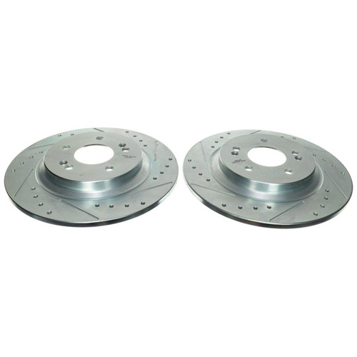 Power Stop 2021 Kia Sorento Rear Drilled & Slotted Rotor (Pair) - JBR1903XPR User 1