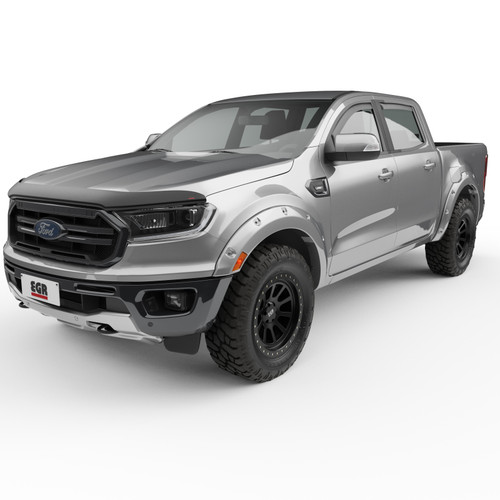 EGR 19-22 Ford Ranger Painted To Code Ingot Traditional Bolt-On Look Fender Flares Silver Set Of 4 - 793554-UX Photo - Primary