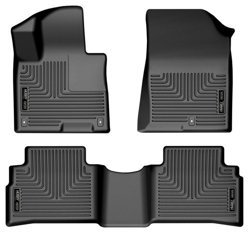 Husky Liners 2023 Kia Sportage WeatherBeater Front & 2nd Seat Floor Liners - Black - 95221 Photo - Primary