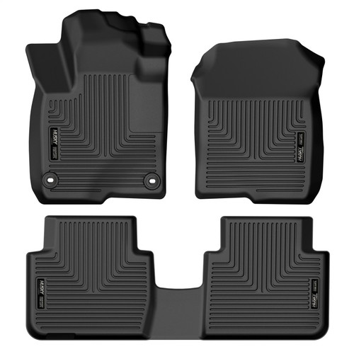 Husky Liners 2023 Honda HR-V WeatherBeater Front & 2nd Row Seat Floor Liners - Black - 95241 Photo - Primary