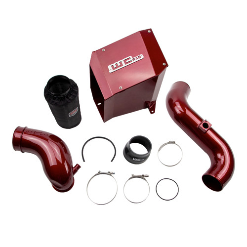 Wehrli 2004.5-2005 LLY Duramax 4in Intake Kit with Air Box Stage 2 - Red - WCF100301-RED User 1