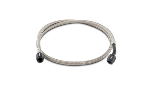 Vibrant Pre-Assembled Hose Assemblies -3AN 36in Length Hose End Style Straight/45 Degrees - 10273 Photo - Primary