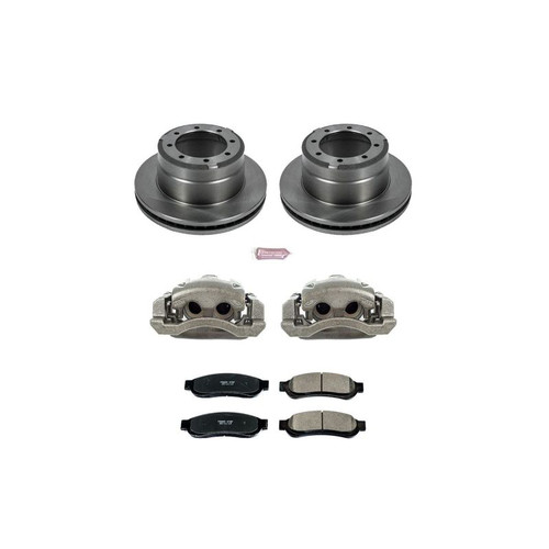 Power Stop 10-12 Ford F-450 Super Duty Rear Autospecialty Kit w/Cals - KCOE5579
