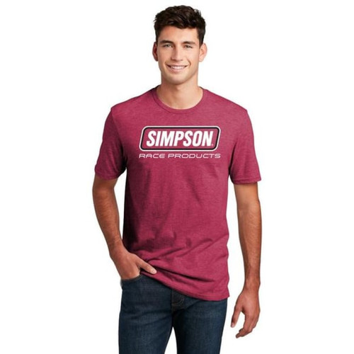 Simpson Racing Red T-Shirt Large