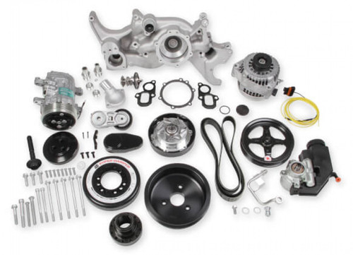 Holley Premium Mid-Mount Complete Accessory System for LT Engines Holley Premium Mid-Mount Complete Accessory System for LT Engines
