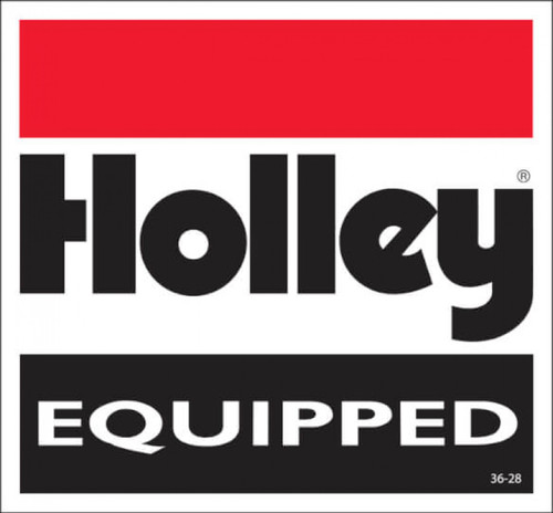 Holley Equipped Decal