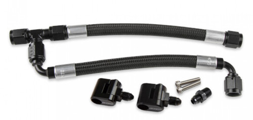 Holley LS Steam Tube Kit w/ Black Pro-Lite 350 Hose