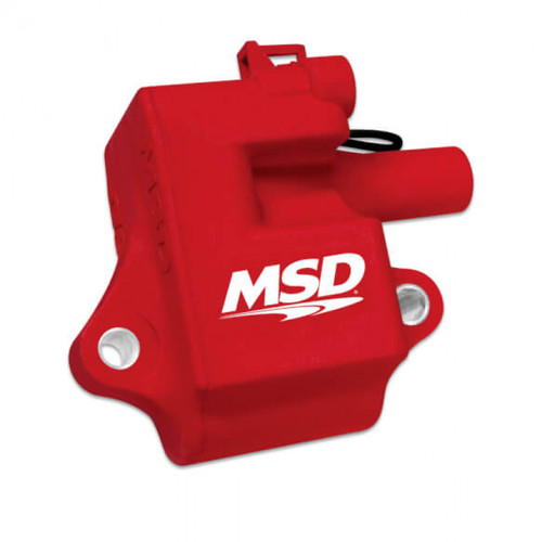 MSD Ignition Coil - Pro Power Series - GM LS1/LS6 Engines - Red