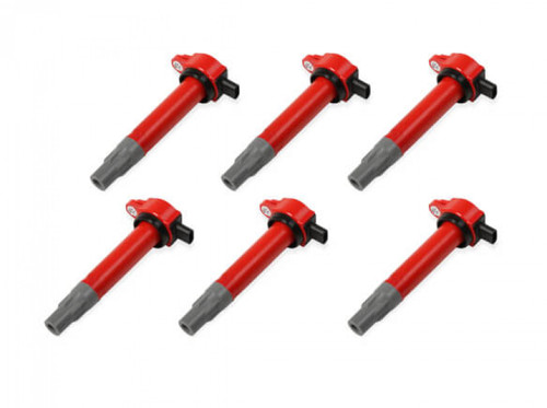 MSD Ignition Coil - Blaster - Chrysler V6 - Red - 6-Pack 82726