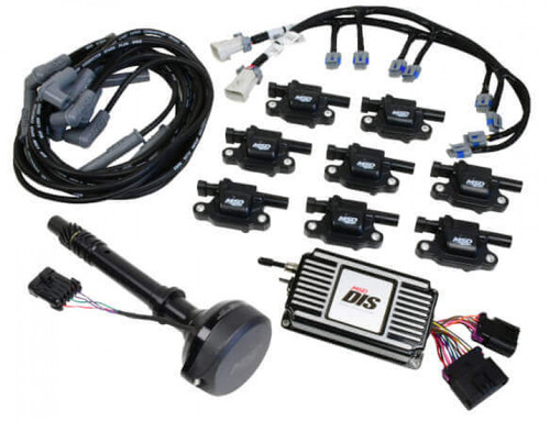 MSD DIS Direct Ignition System Kit - Black 601513