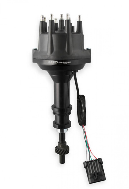 MSD Black, Ford 351W Dual Sync Distributor