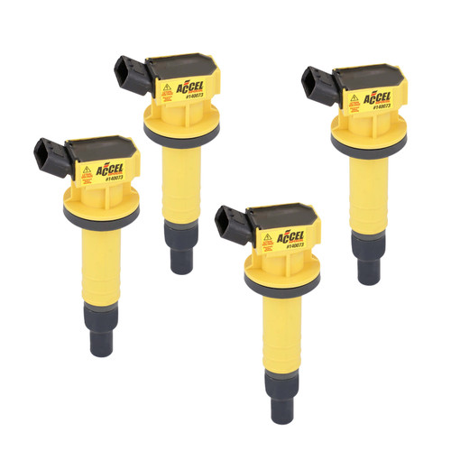 ACCEL Ignition Coil - SuperCoil - Toyota 1.8L - I4 - 4-Pack 140073-4