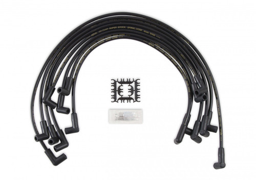 ACCEL Spark Plug Wire Set - 90 Deg Boots - Black
