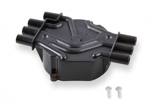 ACCEL Distributor Cap - Chevy / GMC Vortec - V6 - Socket Style - Crab - Black